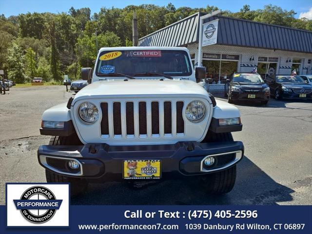 used 2018 Jeep Wrangler Unlimited car, priced at $36,995