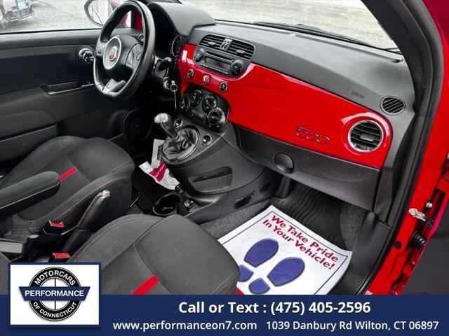 used 2015 FIAT 500 car, priced at $14,995