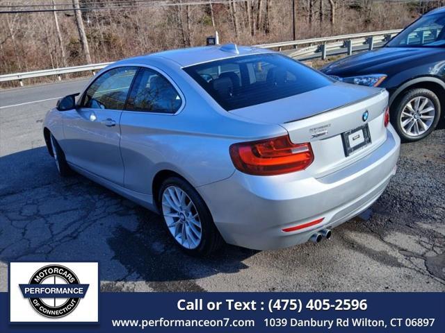 used 2015 BMW 228 car, priced at $18,995