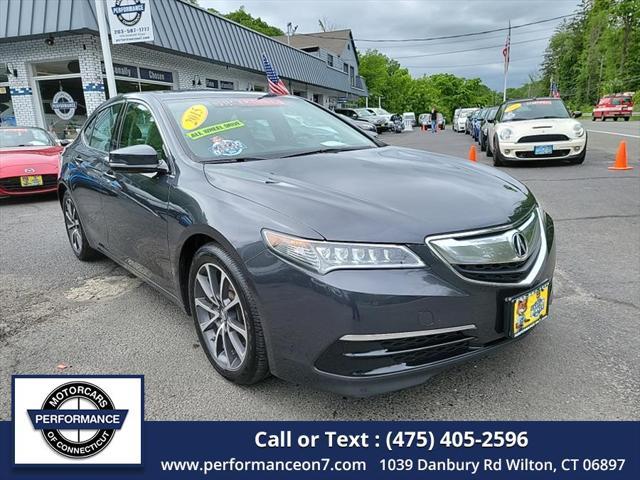 used 2015 Acura TLX car, priced at $23,990