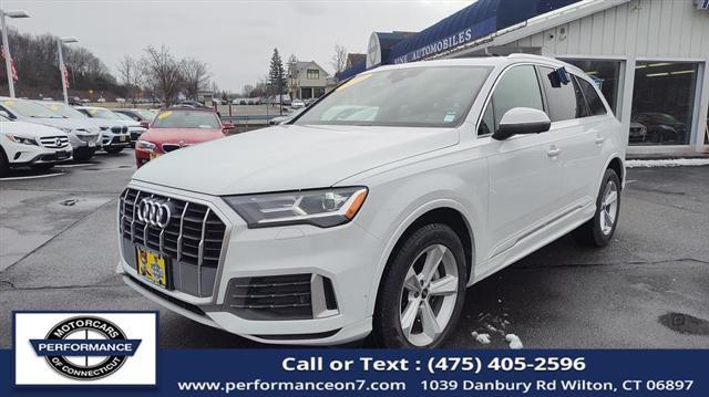 used 2021 Audi Q7 car, priced at $38,995