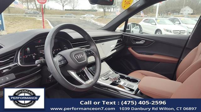 used 2021 Audi Q7 car, priced at $38,995