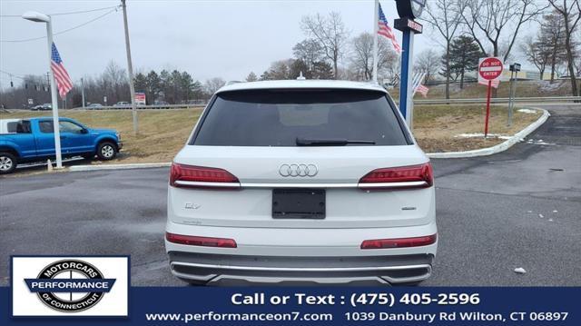 used 2021 Audi Q7 car, priced at $38,995