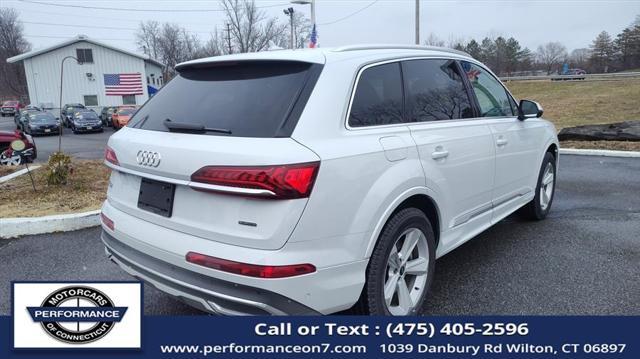 used 2021 Audi Q7 car, priced at $38,995