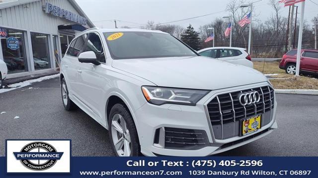 used 2021 Audi Q7 car, priced at $38,995