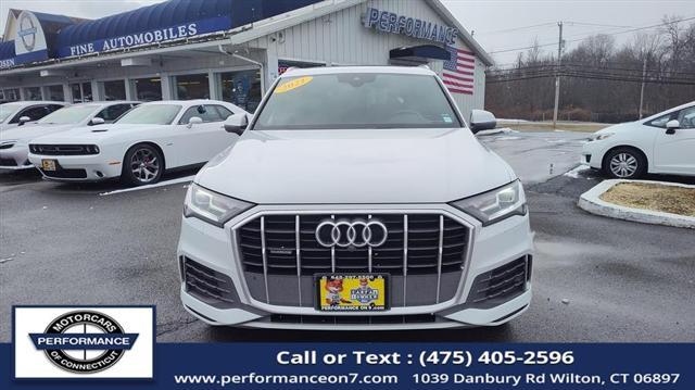 used 2021 Audi Q7 car, priced at $38,995