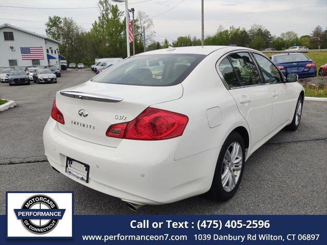 used 2013 INFINITI G37x car, priced at $17,995