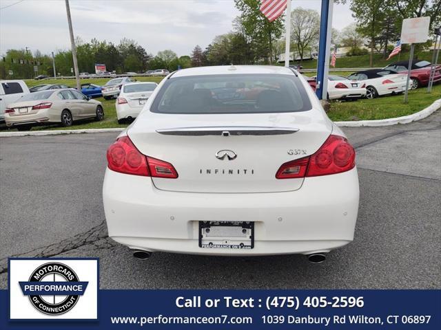 used 2013 INFINITI G37x car, priced at $17,995