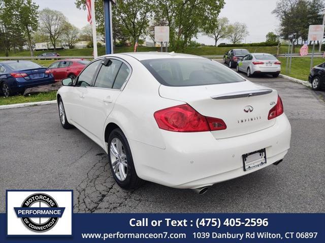 used 2013 INFINITI G37x car, priced at $17,995