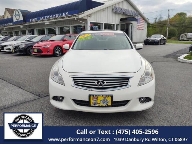 used 2013 INFINITI G37x car, priced at $17,995