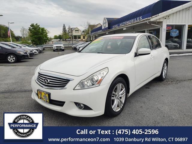 used 2013 INFINITI G37x car, priced at $17,995