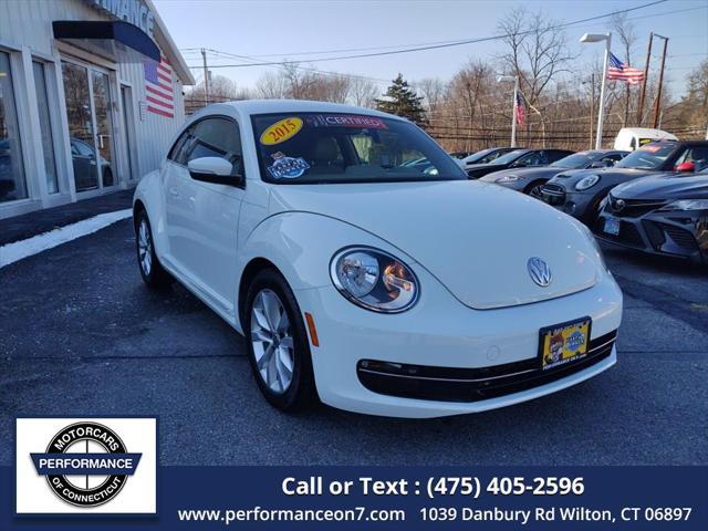 used 2015 Volkswagen Beetle car, priced at $19,995