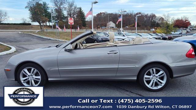 used 2007 Mercedes-Benz CLK-Class car, priced at $21,995