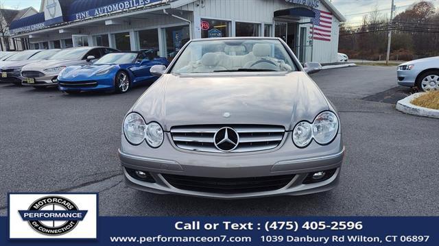 used 2007 Mercedes-Benz CLK-Class car, priced at $21,995