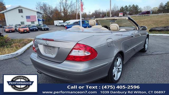 used 2007 Mercedes-Benz CLK-Class car, priced at $21,995