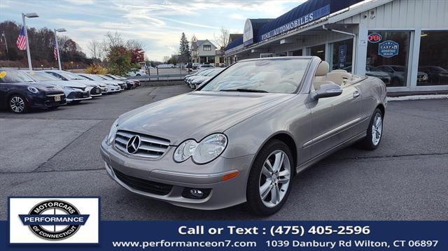 used 2007 Mercedes-Benz CLK-Class car, priced at $21,995