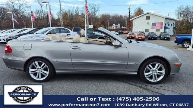 used 2007 Mercedes-Benz CLK-Class car, priced at $21,995