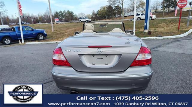 used 2007 Mercedes-Benz CLK-Class car, priced at $21,995