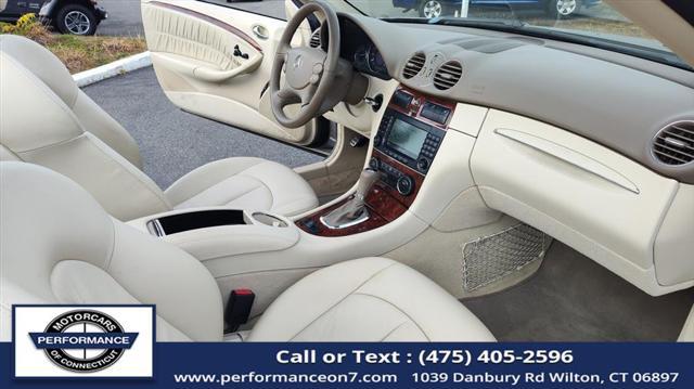 used 2007 Mercedes-Benz CLK-Class car, priced at $21,995