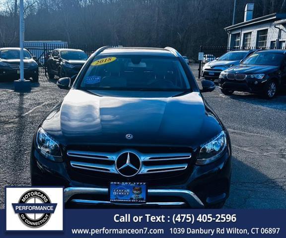 used 2018 Mercedes-Benz GLC 300 car, priced at $24,995