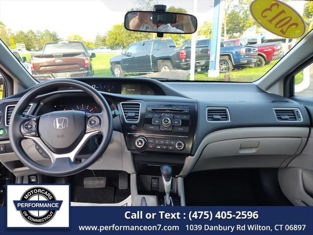 used 2013 Honda Civic car, priced at $15,995