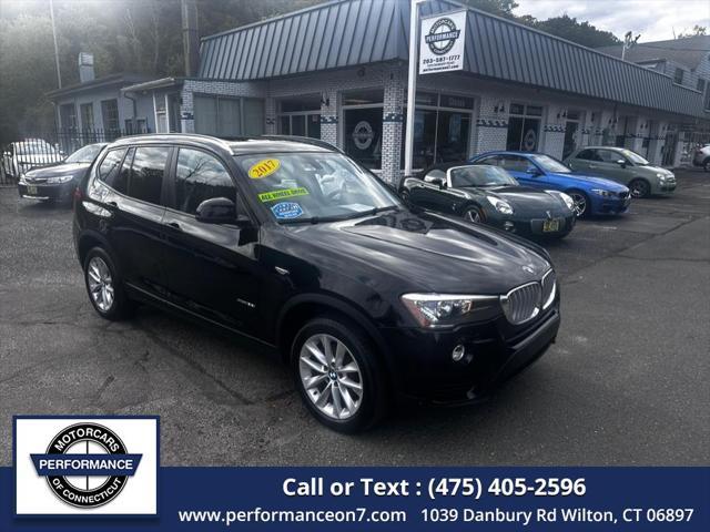 used 2017 BMW X3 car, priced at $21,995