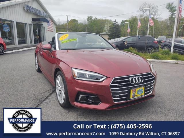 used 2018 Audi A5 car, priced at $38,995