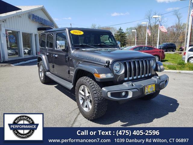 used 2018 Jeep Wrangler Unlimited car, priced at $35,995