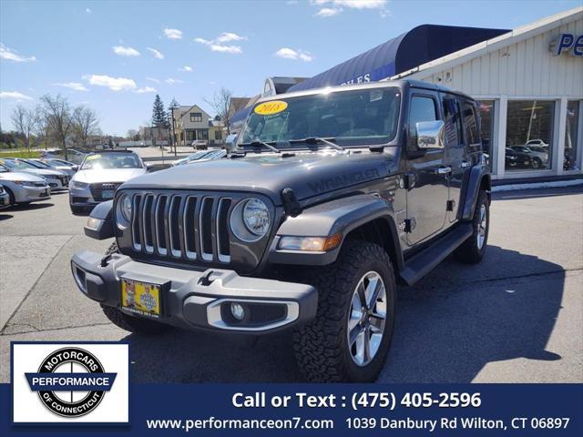 used 2018 Jeep Wrangler Unlimited car, priced at $35,995