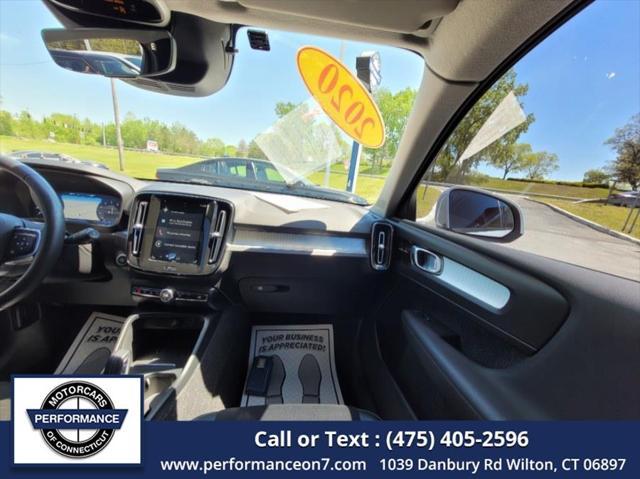 used 2020 Volvo XC40 car, priced at $28,995