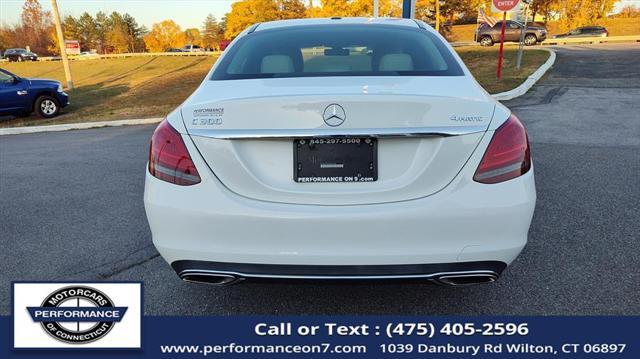 used 2021 Mercedes-Benz C-Class car, priced at $29,995