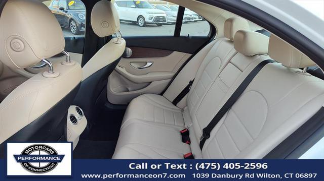 used 2021 Mercedes-Benz C-Class car, priced at $29,995