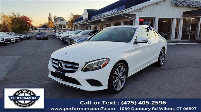 used 2021 Mercedes-Benz C-Class car, priced at $29,995