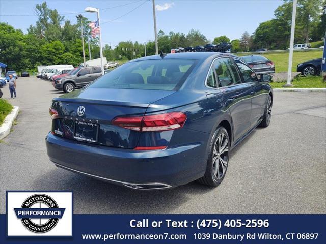 used 2020 Volkswagen Passat car, priced at $22,995