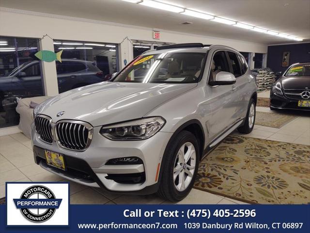 used 2021 BMW X3 car, priced at $34,995