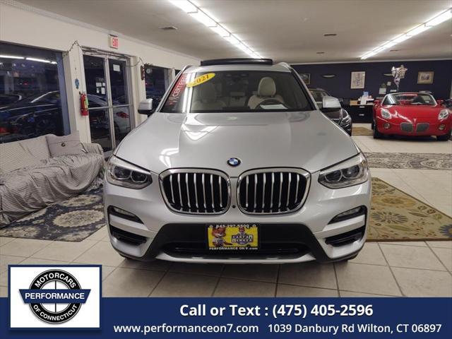 used 2021 BMW X3 car, priced at $34,995