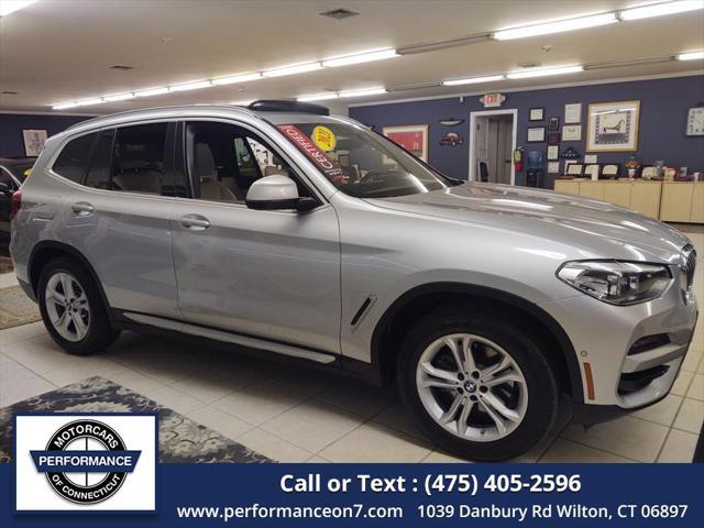 used 2021 BMW X3 car, priced at $34,995