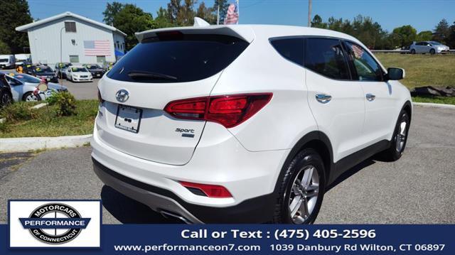 used 2017 Hyundai Santa Fe Sport car, priced at $18,995