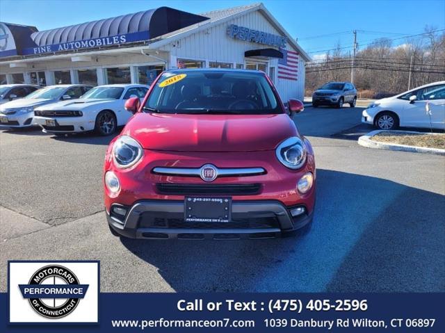 used 2018 FIAT 500X car, priced at $15,995