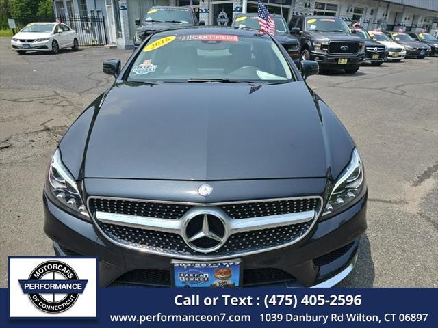 used 2016 Mercedes-Benz CLS-Class car, priced at $38,995