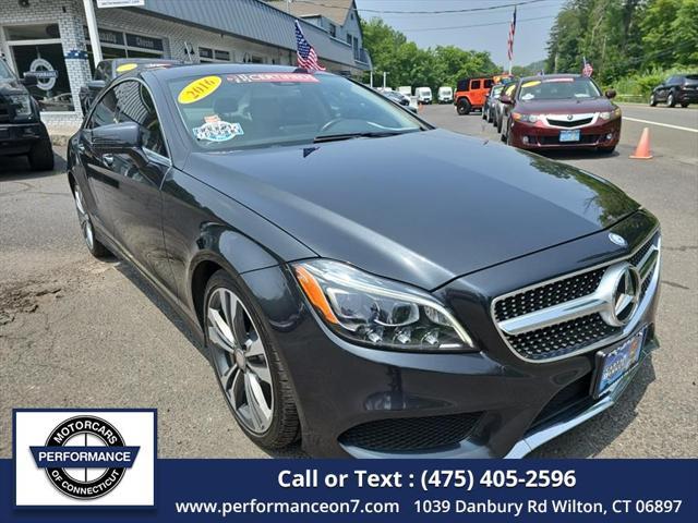 used 2016 Mercedes-Benz CLS-Class car, priced at $38,995