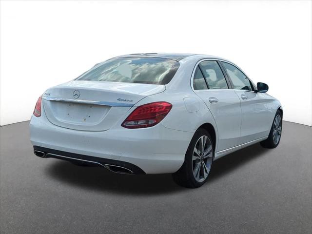 used 2018 Mercedes-Benz C-Class car, priced at $18,997