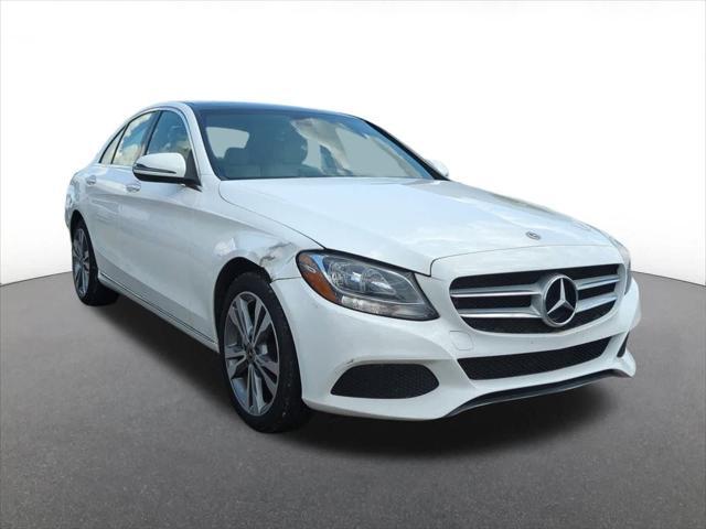 used 2018 Mercedes-Benz C-Class car, priced at $18,997