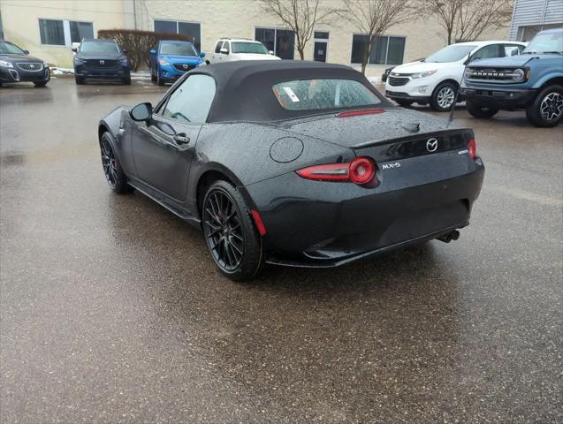 new 2025 Mazda MX-5 Miata car, priced at $39,500