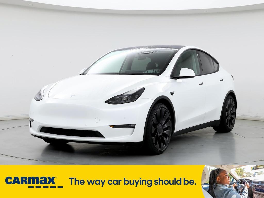 used 2022 Tesla Model Y car, priced at $34,998