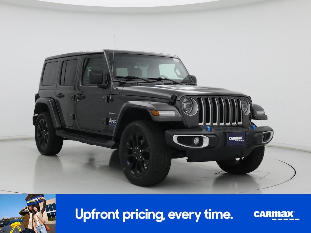 used 2022 Jeep Wrangler Unlimited 4xe car, priced at $32,998