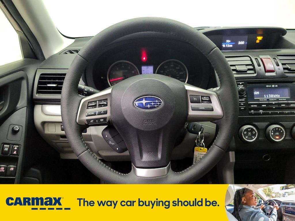 used 2015 Subaru Forester car, priced at $15,998