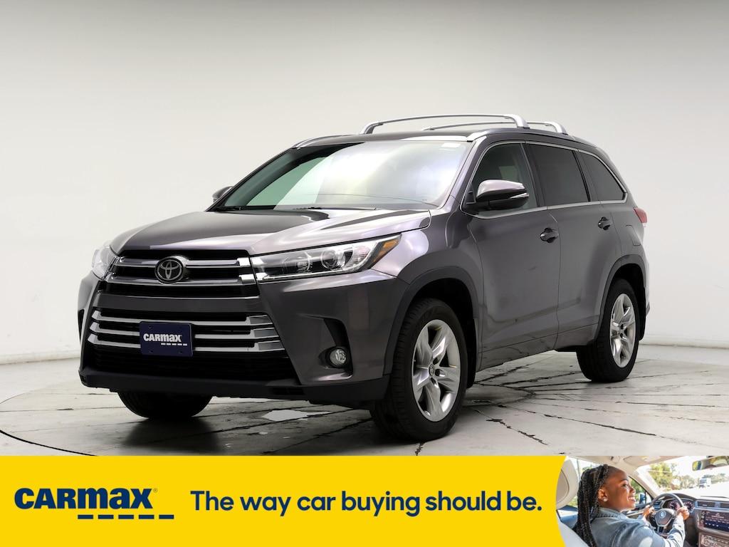 used 2017 Toyota Highlander car, priced at $22,998