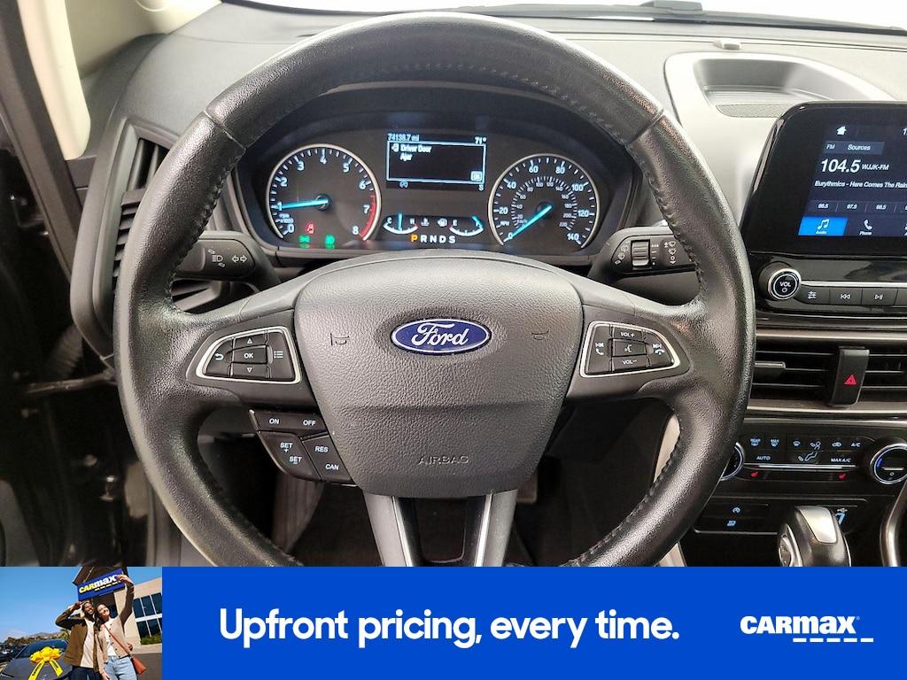 used 2019 Ford EcoSport car, priced at $13,998