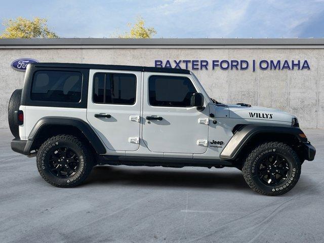used 2021 Jeep Wrangler Unlimited car, priced at $33,387